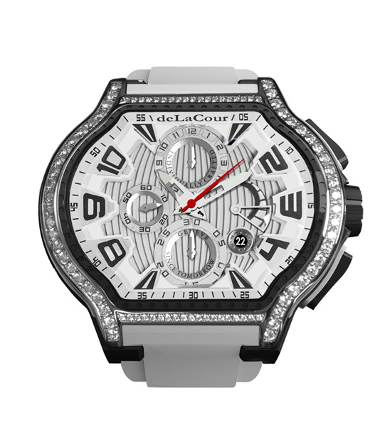 Replica DeLaCour City Ego Episode W Ti/PVD/Diamond Bezel WATI0056-1430 Replica Watch